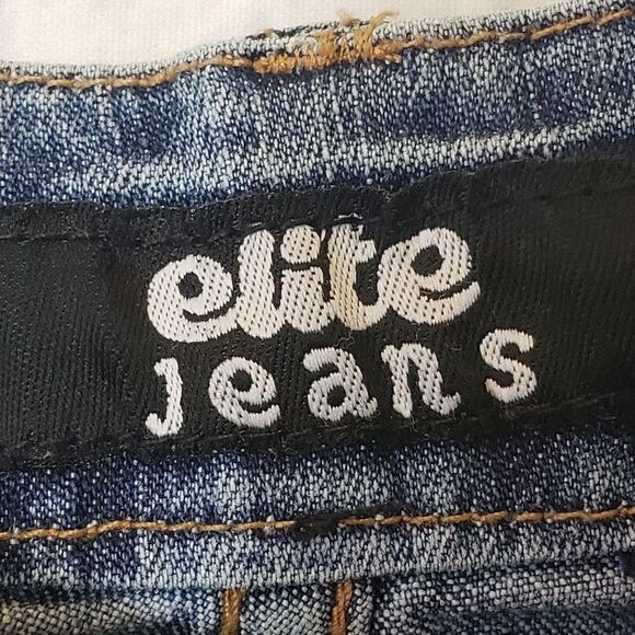 ELITE JEANS Classic Denim Mini Skirt - Picture 4 of 8